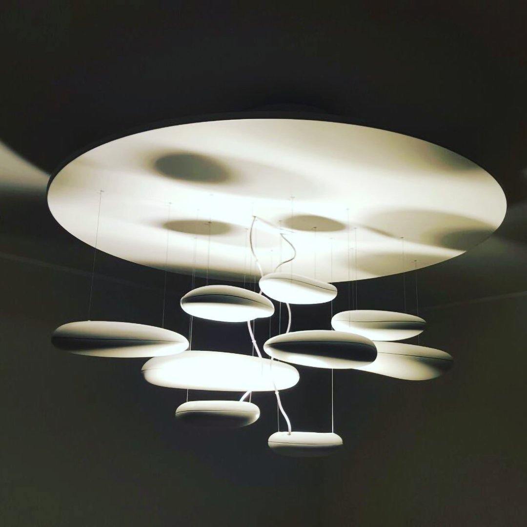 Lustra Deckenleuchte Aluminium Pebble-Las Sola