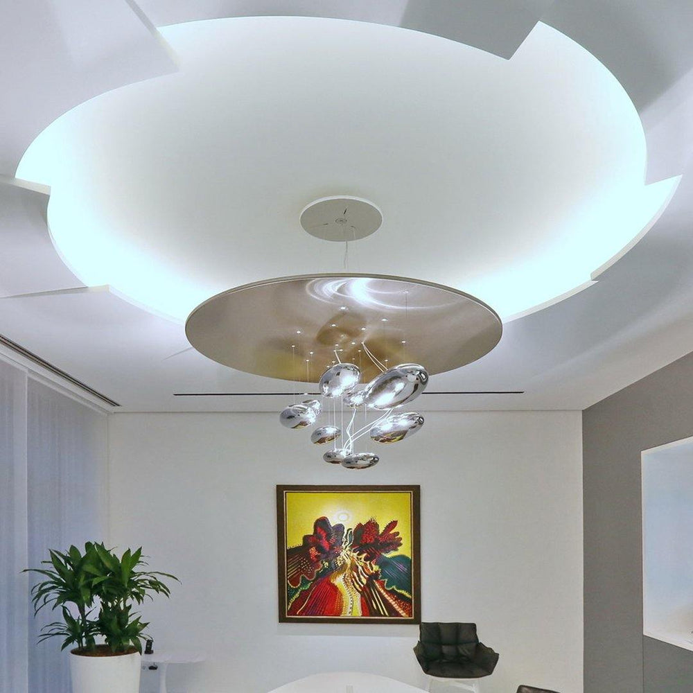Lustra Deckenleuchte Aluminium Pebble-Las Sola