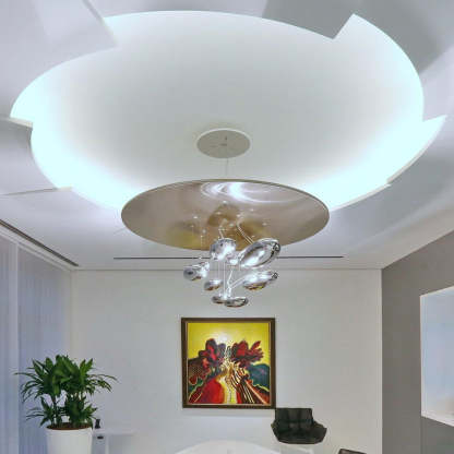 Lustra Deckenleuchte Aluminium Pebble-Las Sola