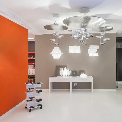 Lustra Deckenleuchte Aluminium Pebble-Las Sola