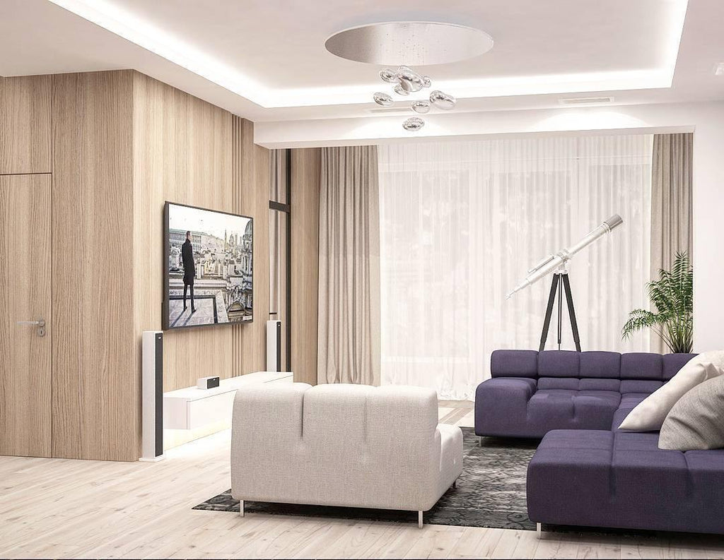 Lustra Deckenleuchte Aluminium Pebble-Las Sola