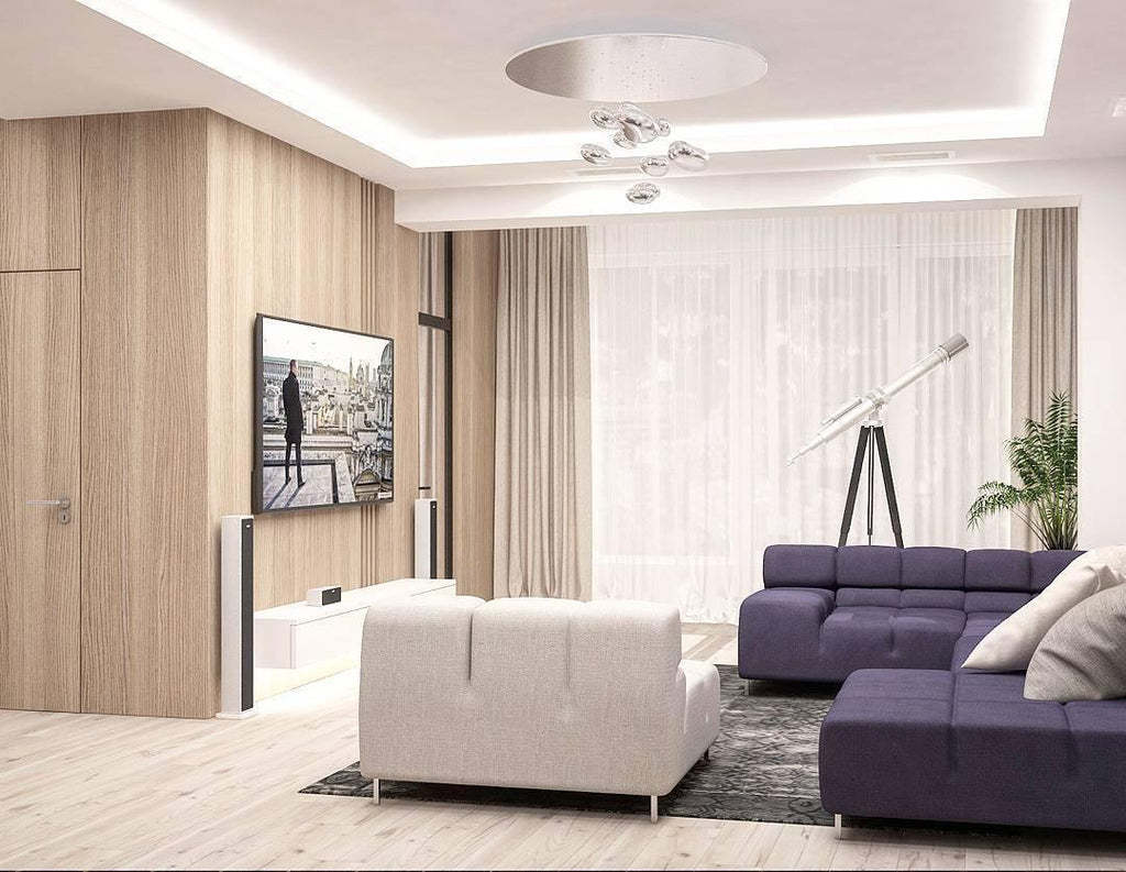Lustra Deckenleuchte Aluminium Pebble-Las Sola