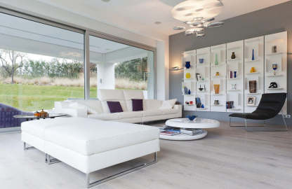 Lustra Deckenleuchte Aluminium Pebble-Las Sola