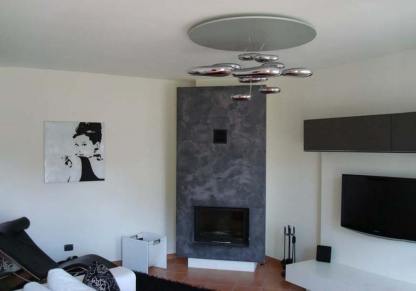 Lustra Deckenleuchte Aluminium Pebble-Las Sola