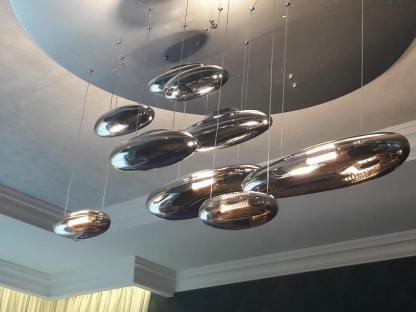 Lustra Deckenleuchte Aluminium Pebble-Las Sola