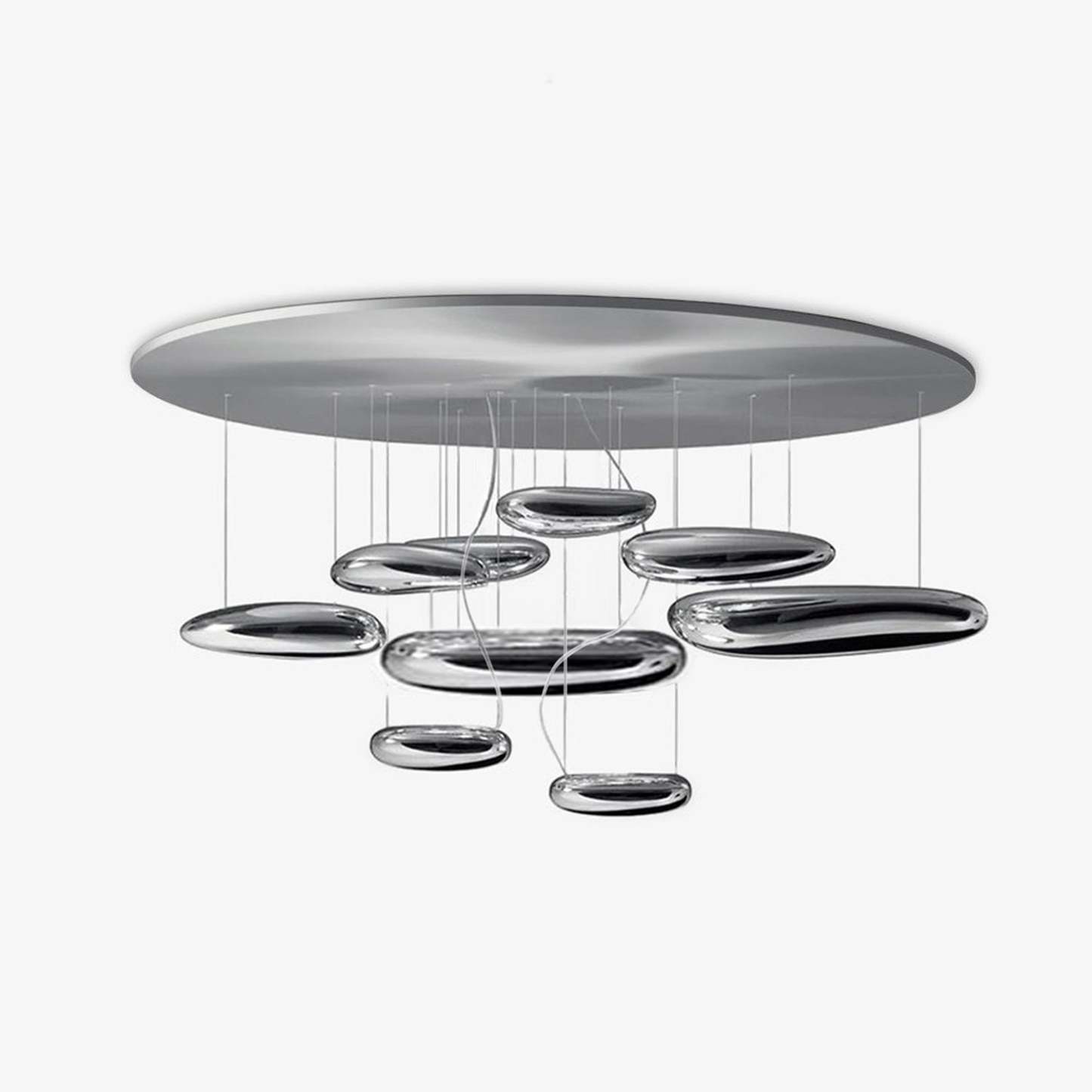 Lustra Deckenleuchte Aluminium Pebble-Las Sola