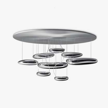 Lustra Deckenleuchte Aluminium Pebble-Las Sola