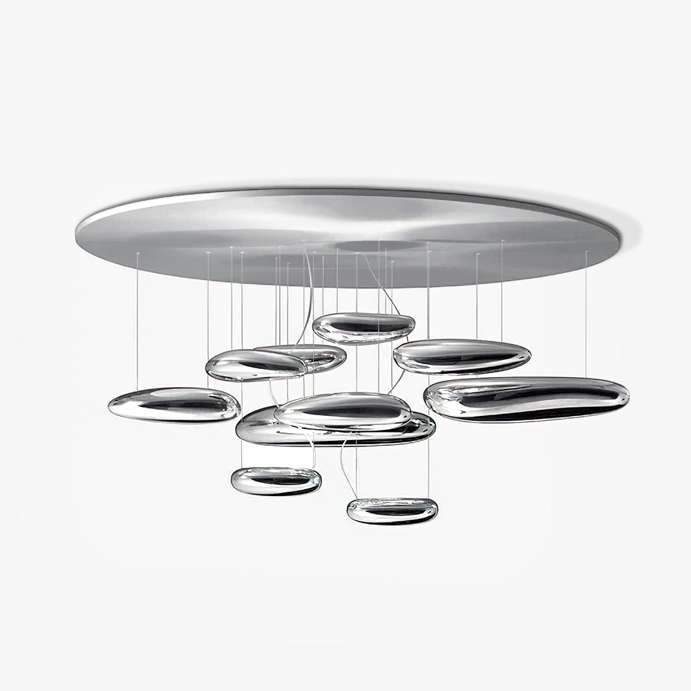 Lustra Deckenleuchte Aluminium Pebble-Las Sola
