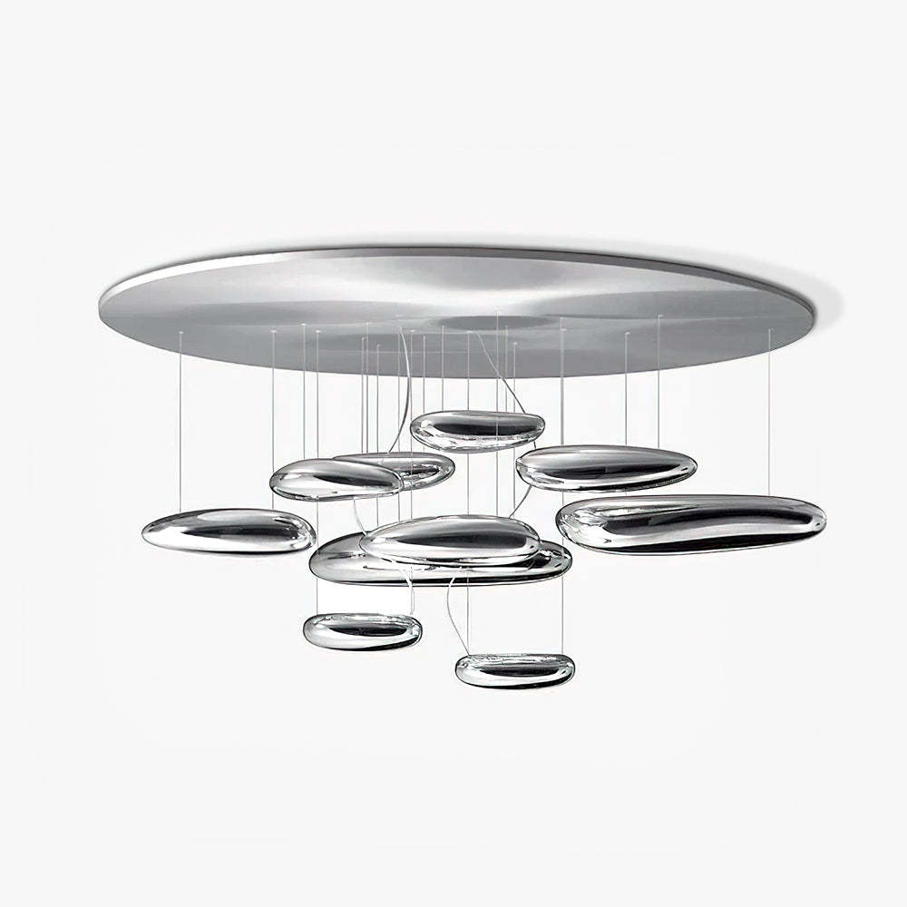 Lustra Deckenleuchte Aluminium Pebble-Las Sola