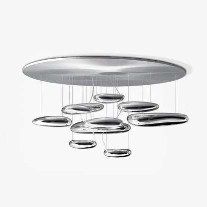 Lustra Deckenleuchte Aluminium Pebble-Las Sola