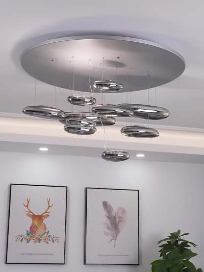 Lustra Deckenleuchte Aluminium Pebble-Las Sola