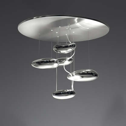 Lustra Deckenleuchte Aluminium Pebble-Las Sola