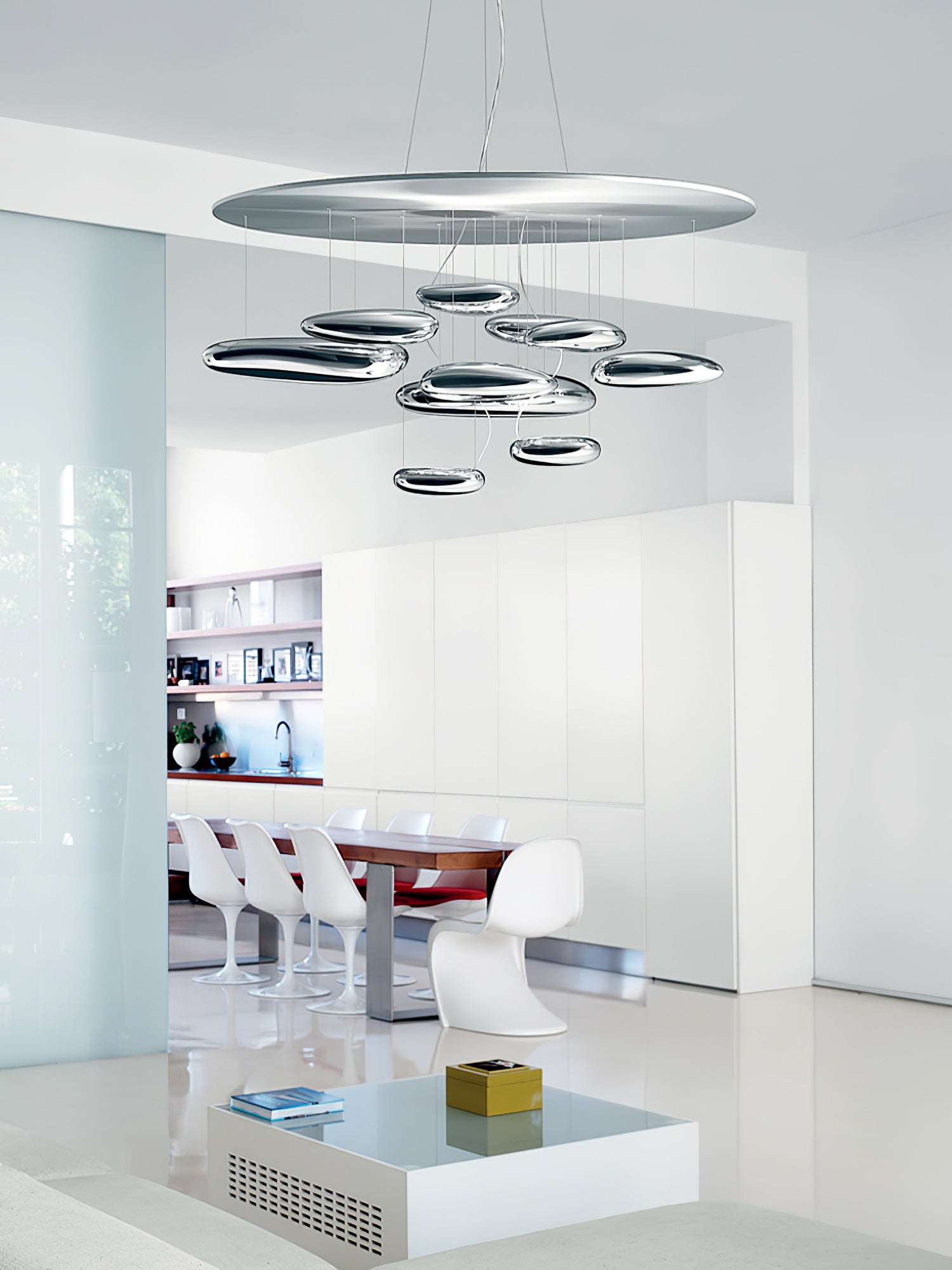 Lustra Deckenleuchte Aluminium Pebble-Las Sola