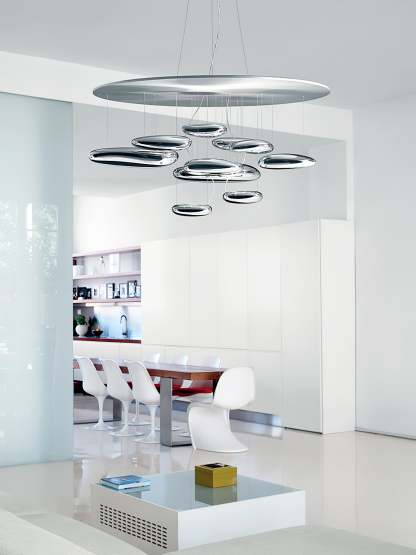 Lustra Deckenleuchte Aluminium Pebble-Las Sola