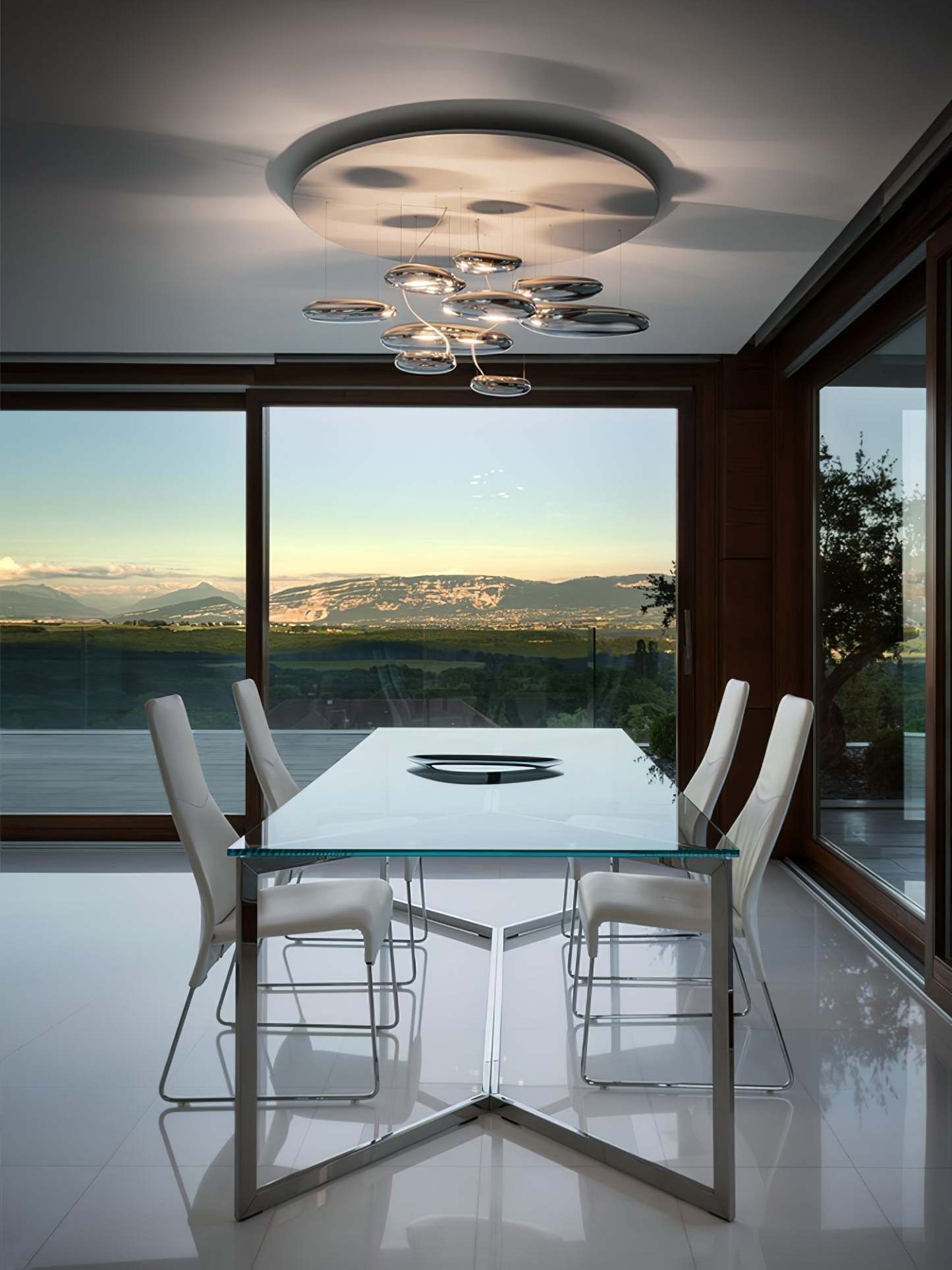 Lustra Deckenleuchte Aluminium Pebble-Las Sola