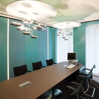 Lustra Deckenleuchte Aluminium Pebble-Las Sola