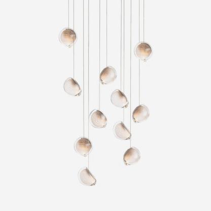 Lunacen Künstlerisch Glas Pendelleuchte-Las Sola