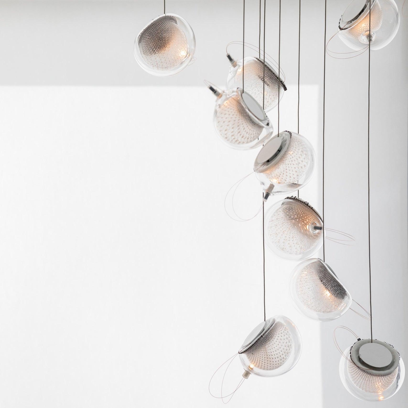 Lunacen Künstlerisch Glas Pendelleuchte-Las Sola