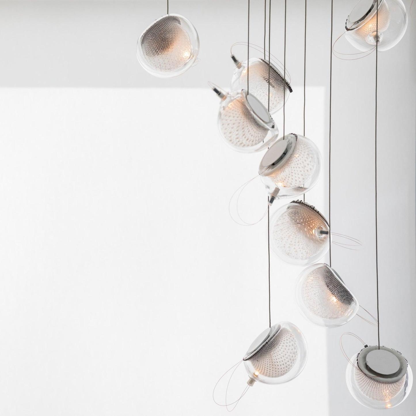 Lunacen Künstlerisch Glas Pendelleuchte-Las Sola