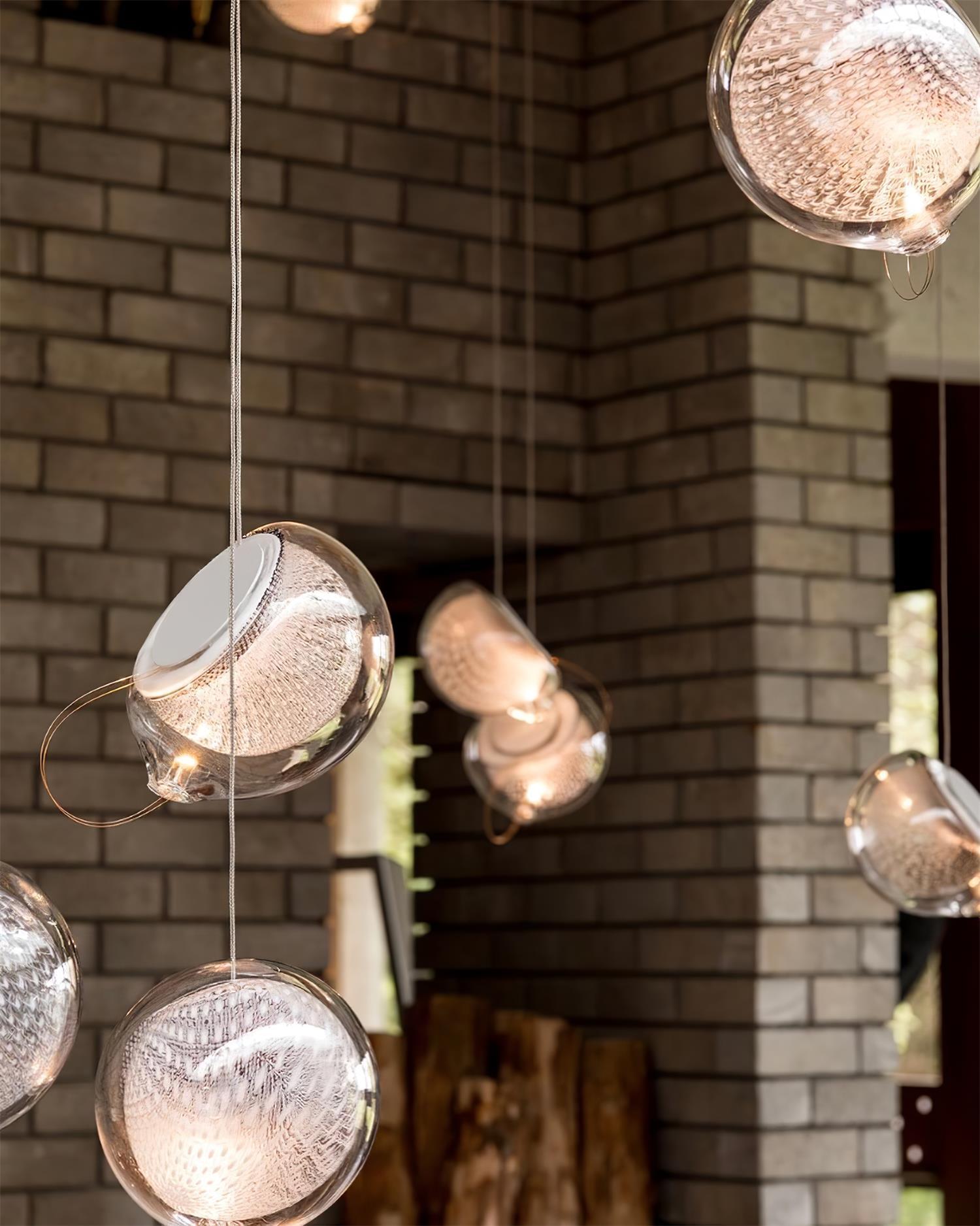 Lunacen Künstlerisch Glas Pendelleuchte-Las Sola