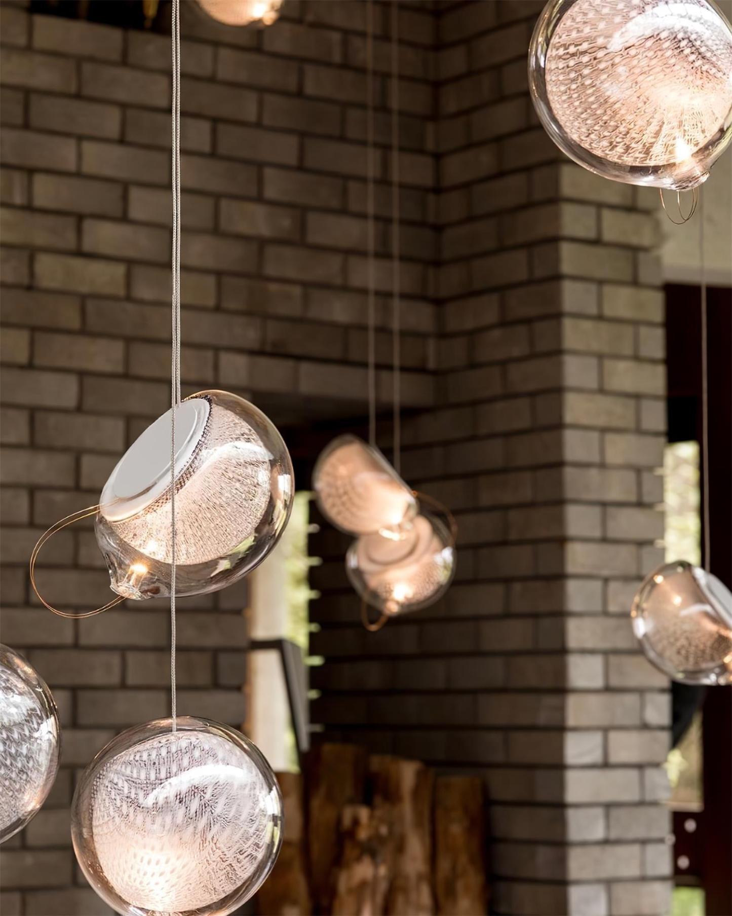 Lunacen Künstlerisch Glas Pendelleuchte-Las Sola
