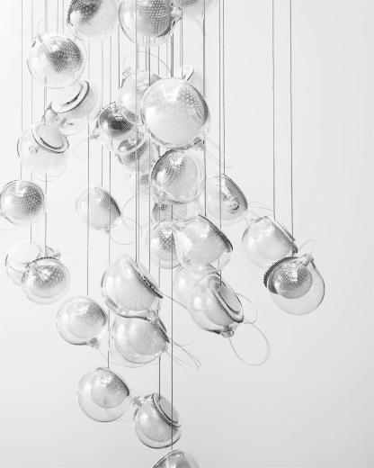 Lunacen Künstlerisch Glas Pendelleuchte-Las Sola