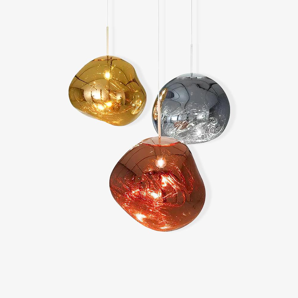 Lustra Pendelleuchte Lampe Modern Lava Acryl-Las Sola