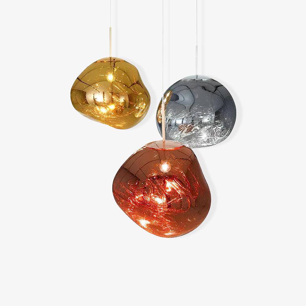 Lustra Pendelleuchte Lampe Modern Lava Acryl-Las Sola