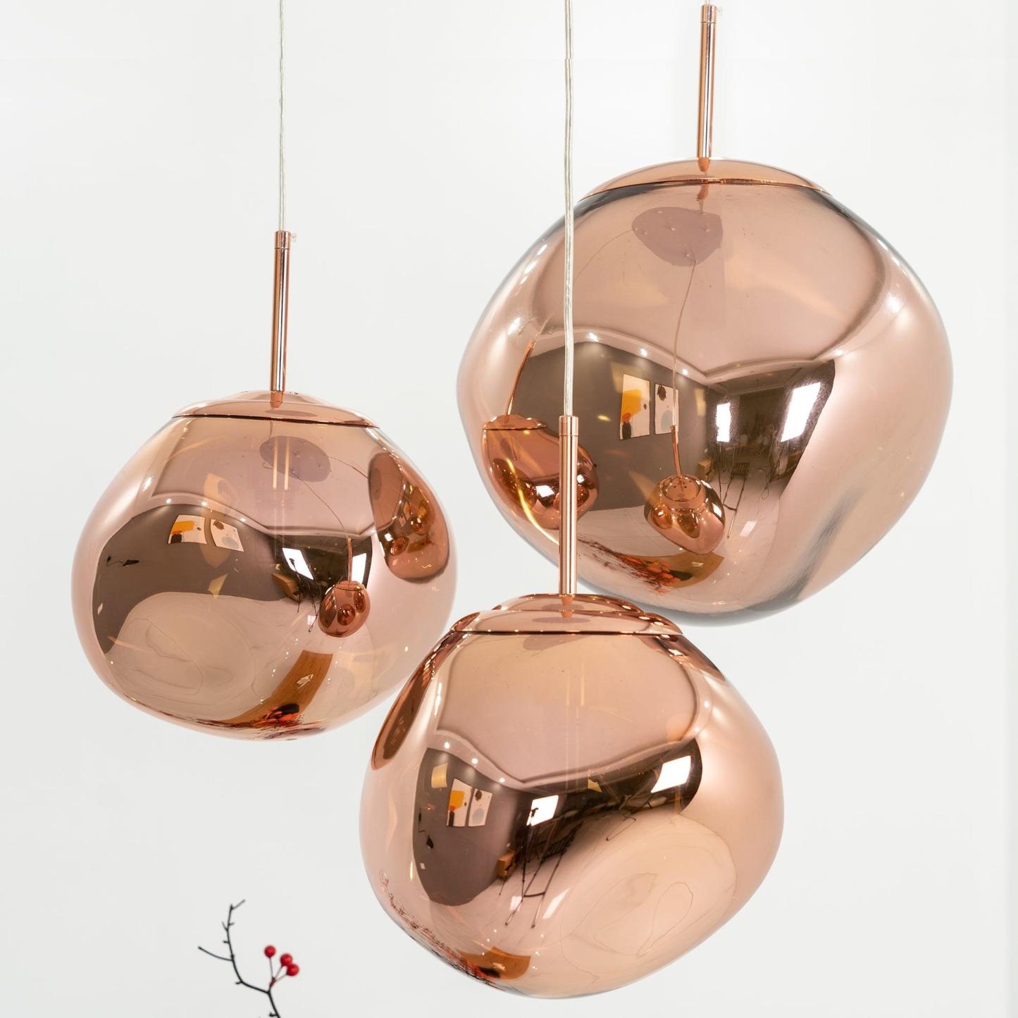 Lustra Pendelleuchte Lampe Modern Lava Acryl-Las Sola