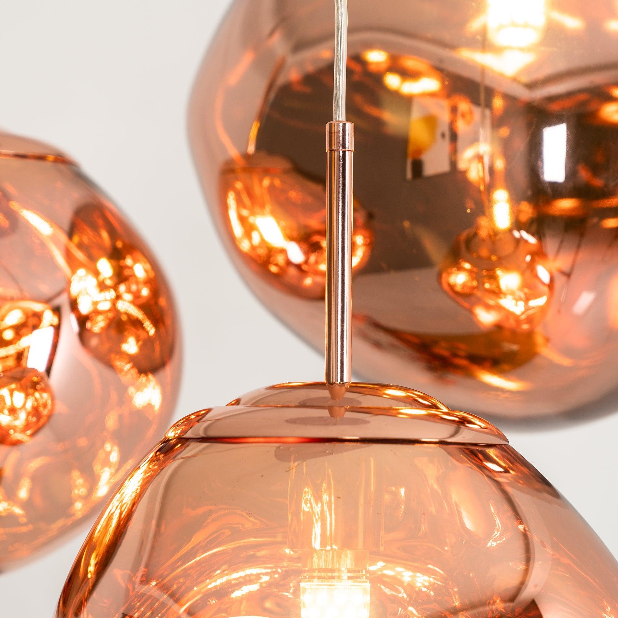 Lustra Pendelleuchte Lampe Modern Lava Acryl-Las Sola