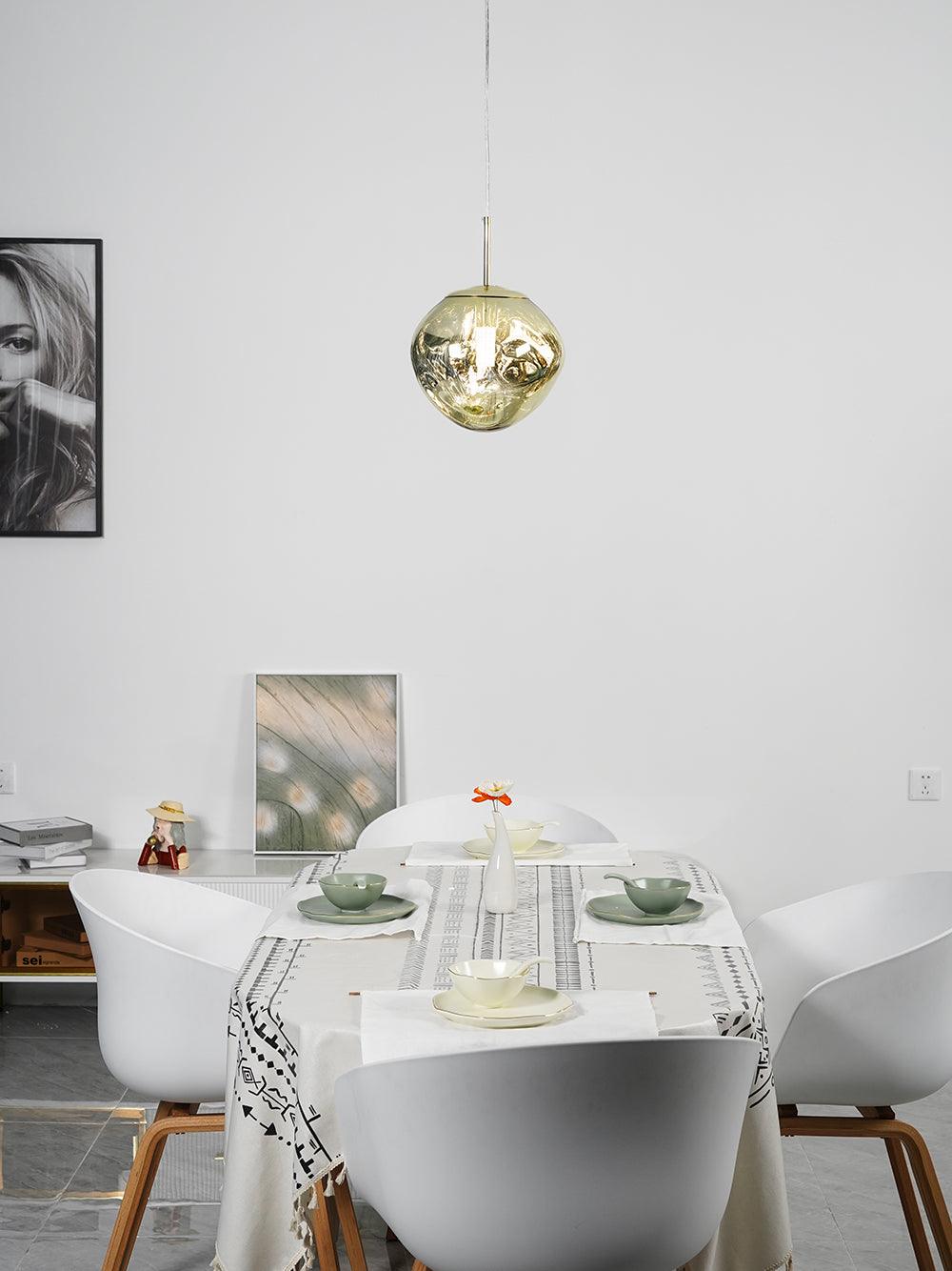 Lustra Pendelleuchte Lampe Modern Lava Acryl-Las Sola