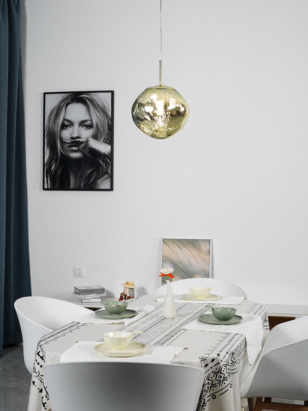 Lustra Pendelleuchte Lampe Modern Lava Acryl-Las Sola