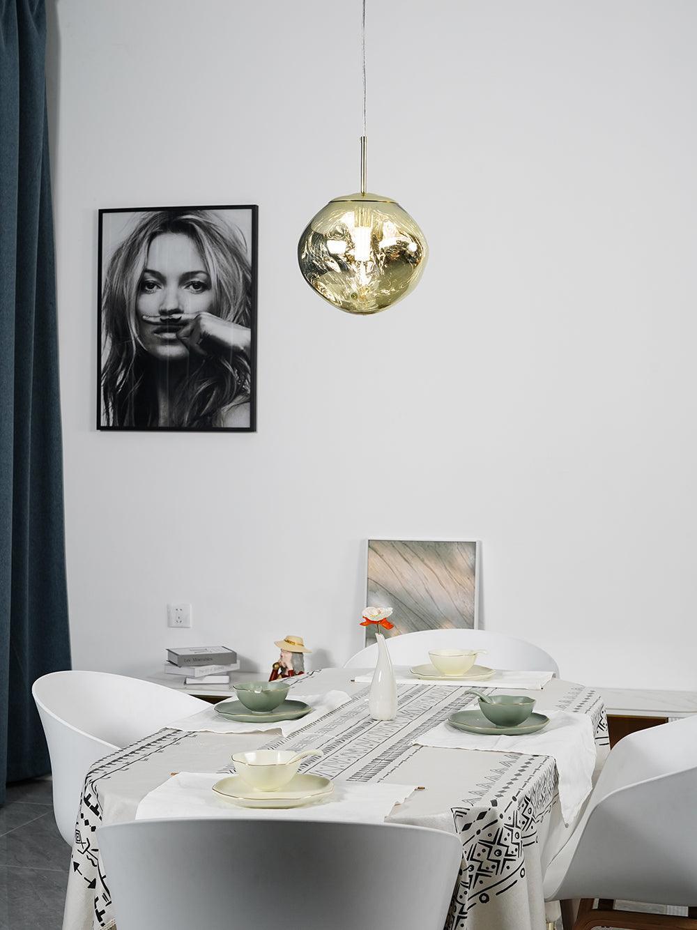 Lustra Pendelleuchte Lampe Modern Lava Acryl-Las Sola