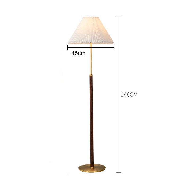 Ozawa Modern LED Stehlampe Weiß Ess/Wohnzimmer Stoff&Metal