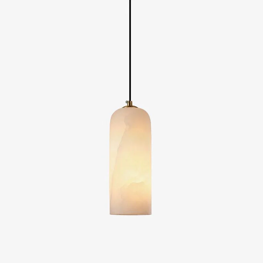 Jade Minimalismus Metall Alabaster Pendelleuchte Schlafzimmer Wohnzimmer
