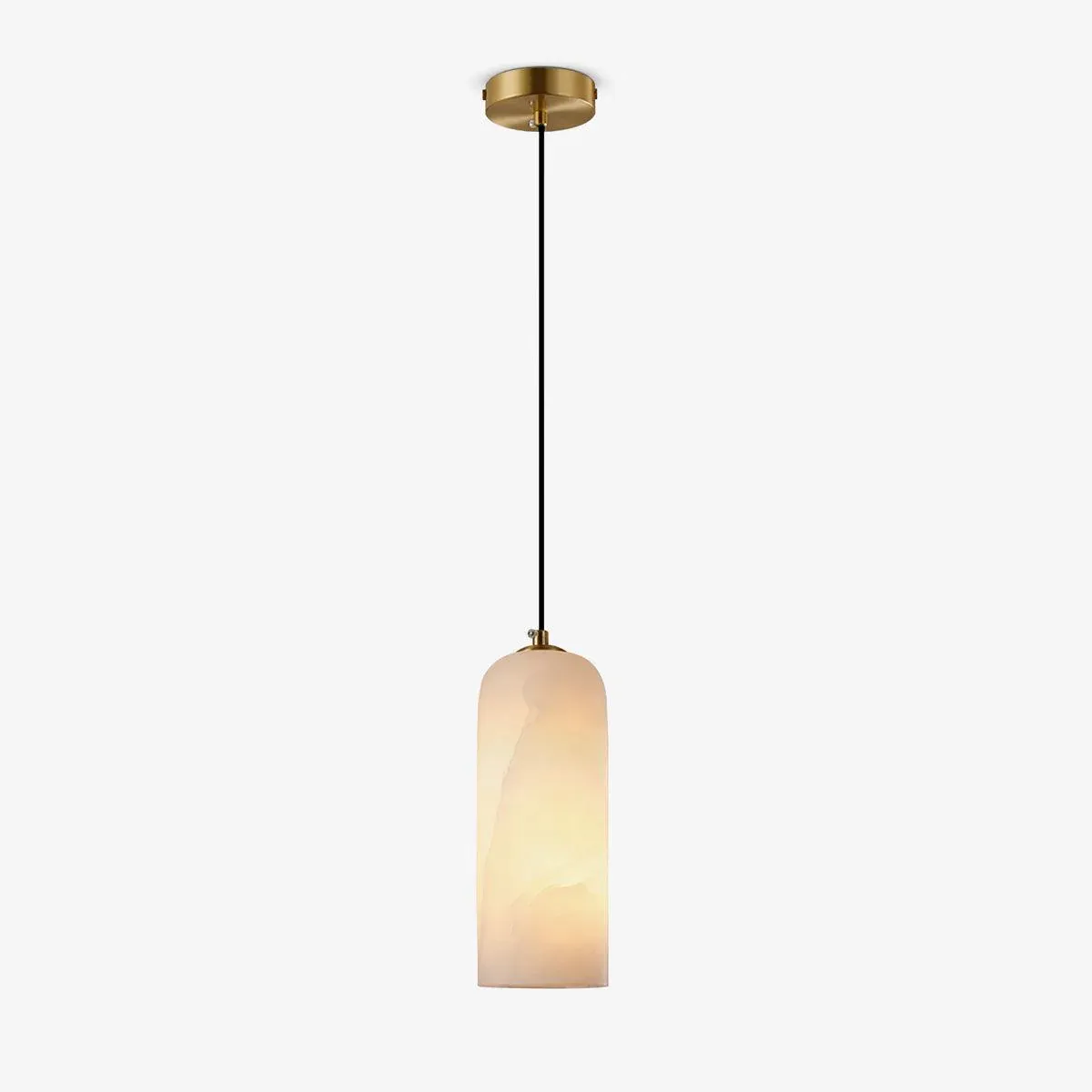 Jade Minimalismus Metall Alabaster Pendelleuchte Schlafzimmer Wohnzimmer
