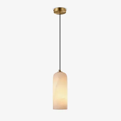 Jade Minimalismus Metall Alabaster Pendelleuchte Schlafzimmer Wohnzimmer