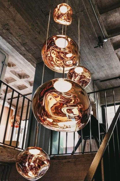 Lustra Pendelleuchte Lampe Modern Lava Acryl-Las Sola