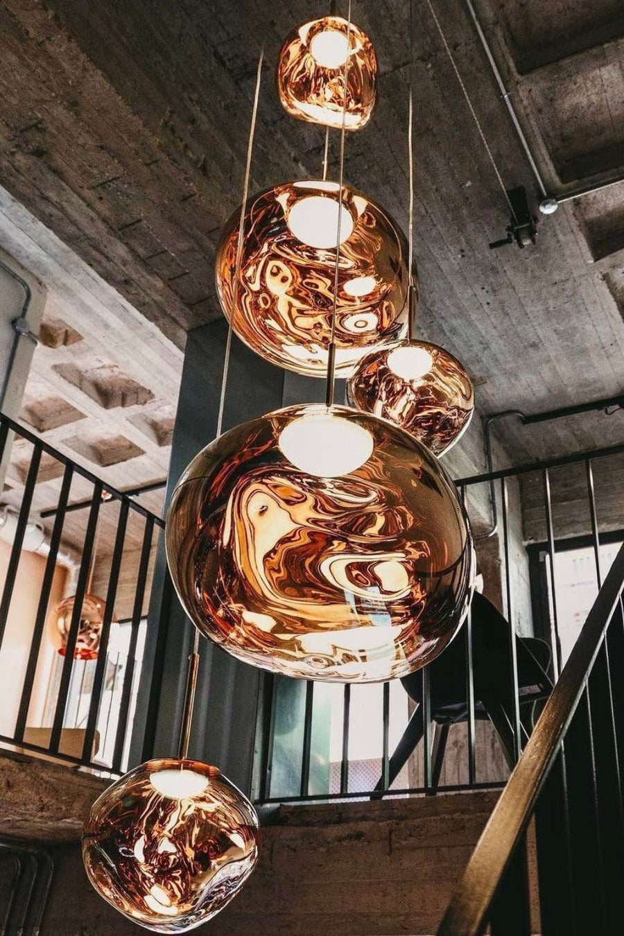 Lustra Pendelleuchte Lampe Modern Lava Acryl-Las Sola