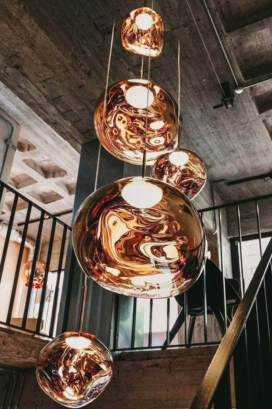 Lustra Pendelleuchte Lampe Modern Lava Acryl-Las Sola
