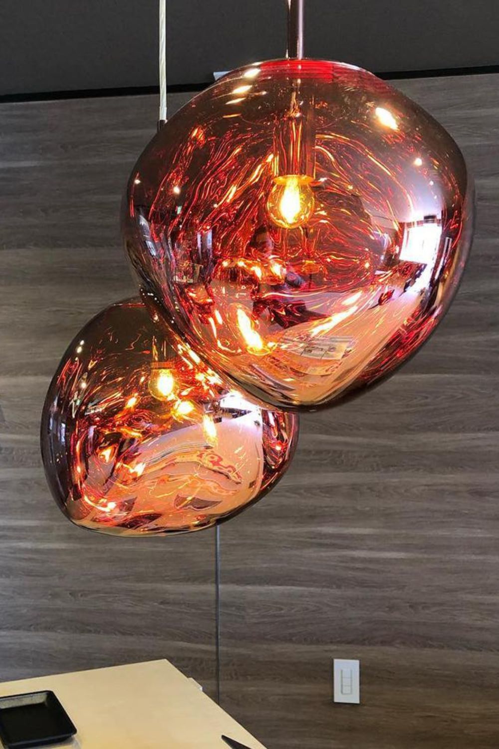 Lustra Pendelleuchte Lampe Modern Lava Acryl-Las Sola