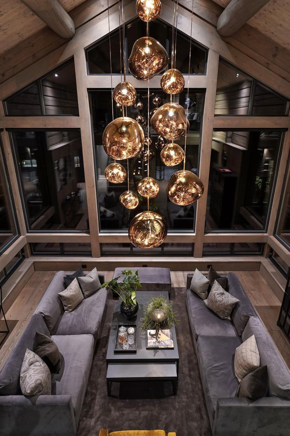 Lustra Pendelleuchte Lampe Modern Lava Acryl-Las Sola