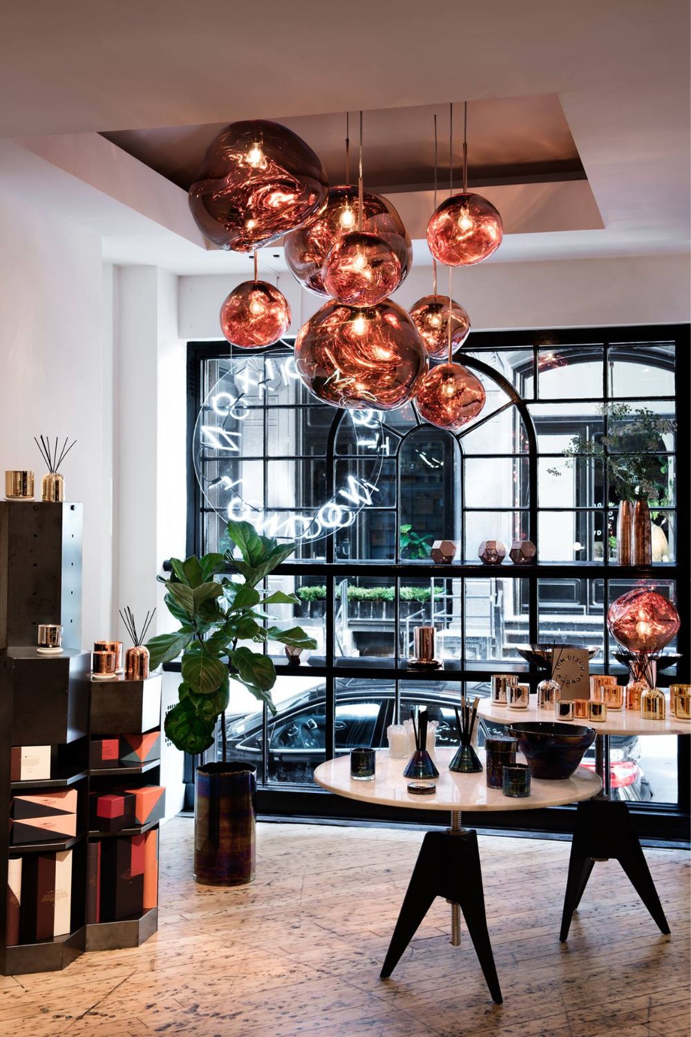 Lustra Pendelleuchte Lampe Modern Lava Acryl-Las Sola