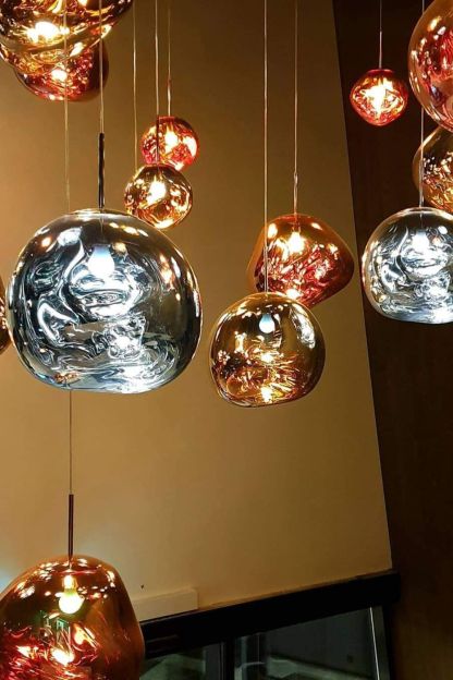 Lustra Pendelleuchte Lampe Modern Lava Acryl-Las Sola