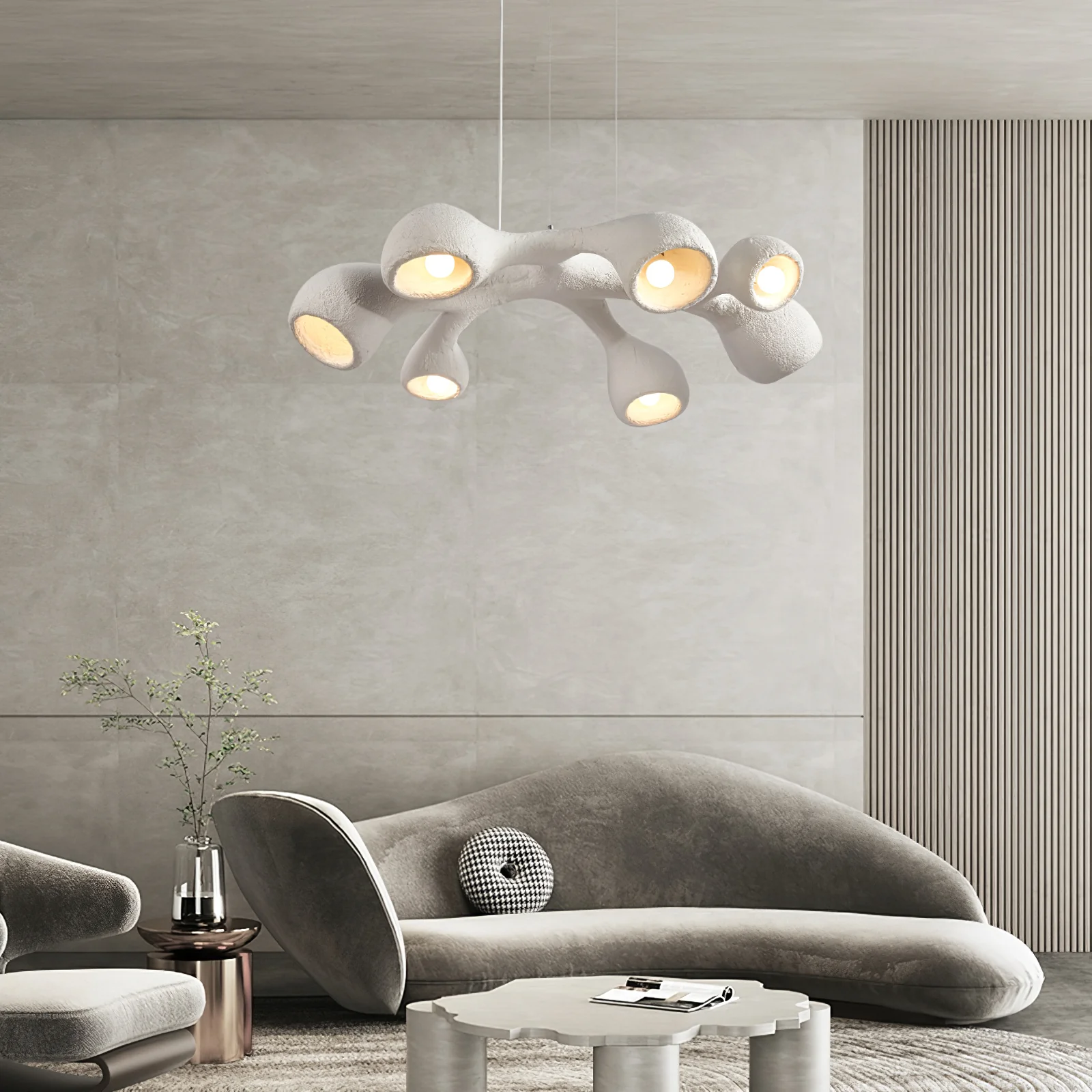 Quinn Modern Minimalismus Polystyrol Pendelleuchte Wohn-Esszimmer