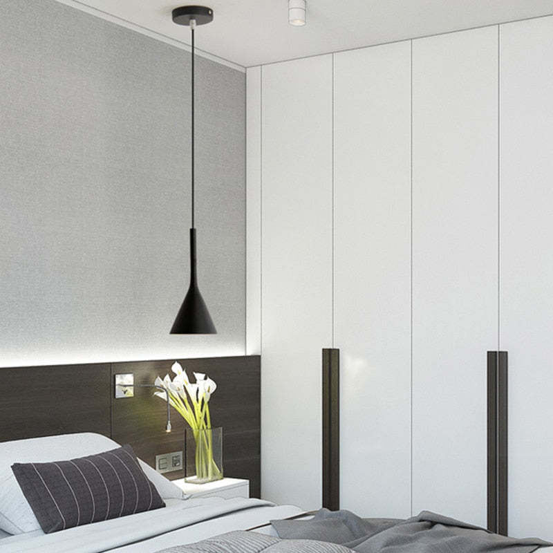 Morandi Modern LED Pendelleuchte Esszimmer Restaurant Metall