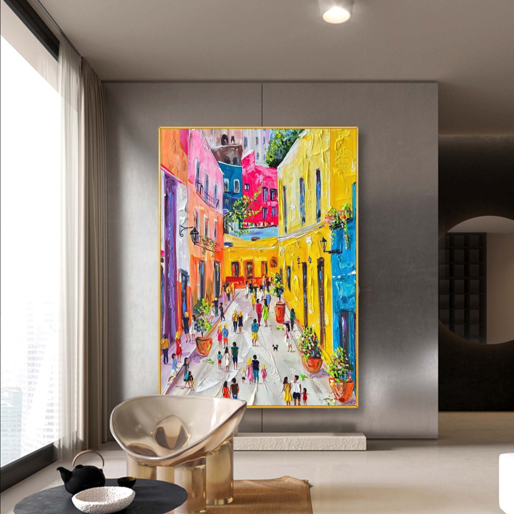 Gips Bunte Kunst #MS037