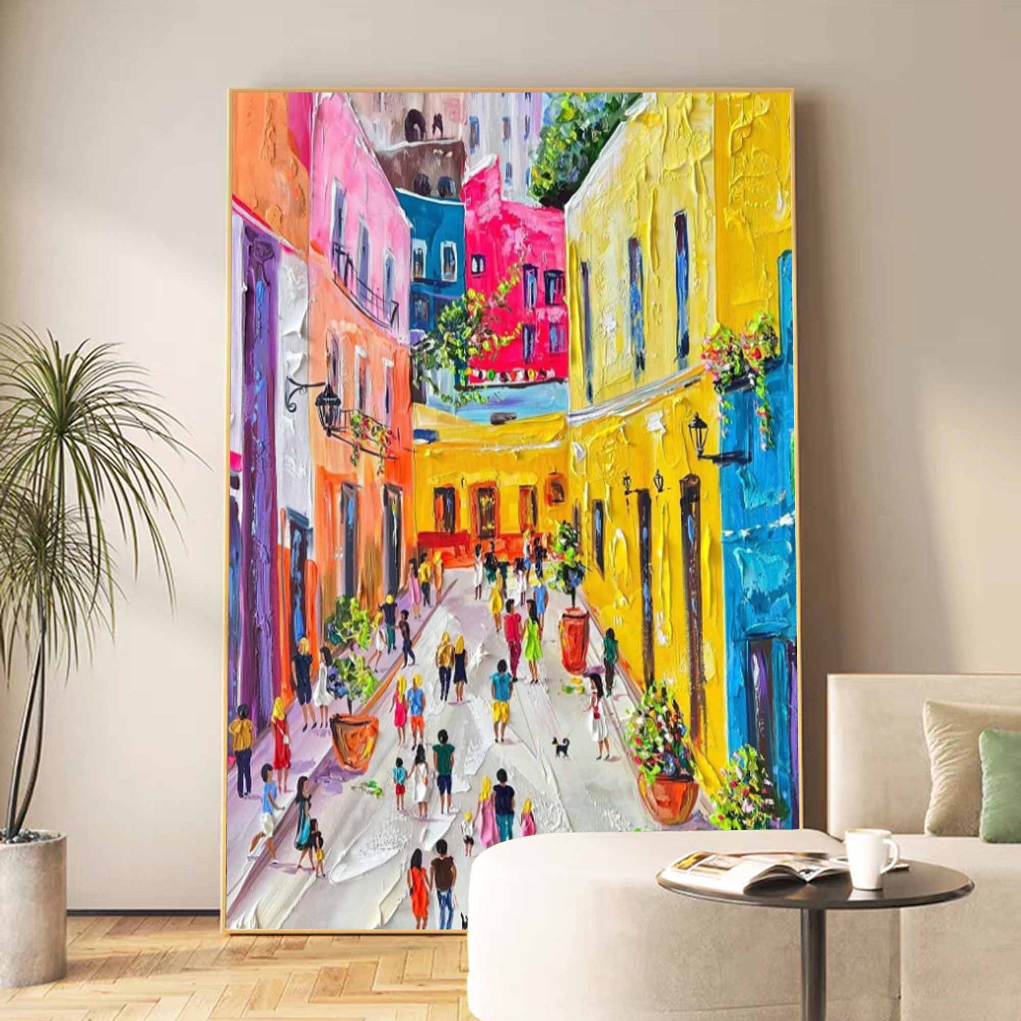 Gips Bunte Kunst #MS037