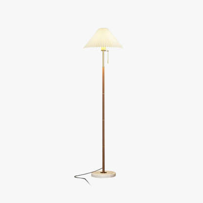 Ozawa Modern Stehleuchte weiß, Wohnzimmer, Metall Stoff
