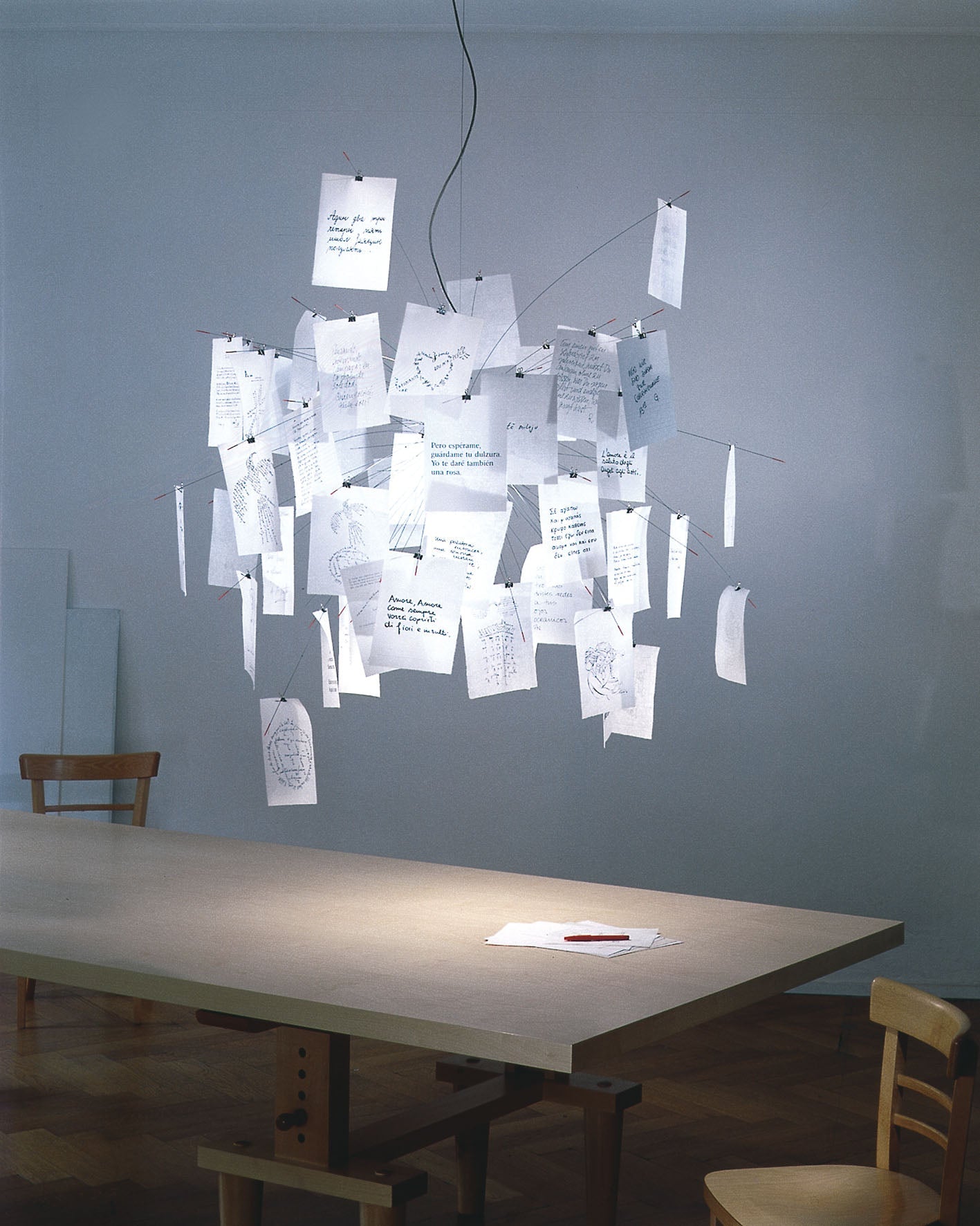Ortheen Moderner Kronleuchter aus Papier-Las Sola